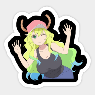 Lucoa Miss kobayashi's dragon maid Sticker